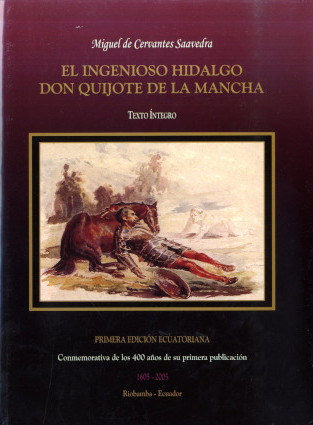 Portada de El Quijote en Quechua