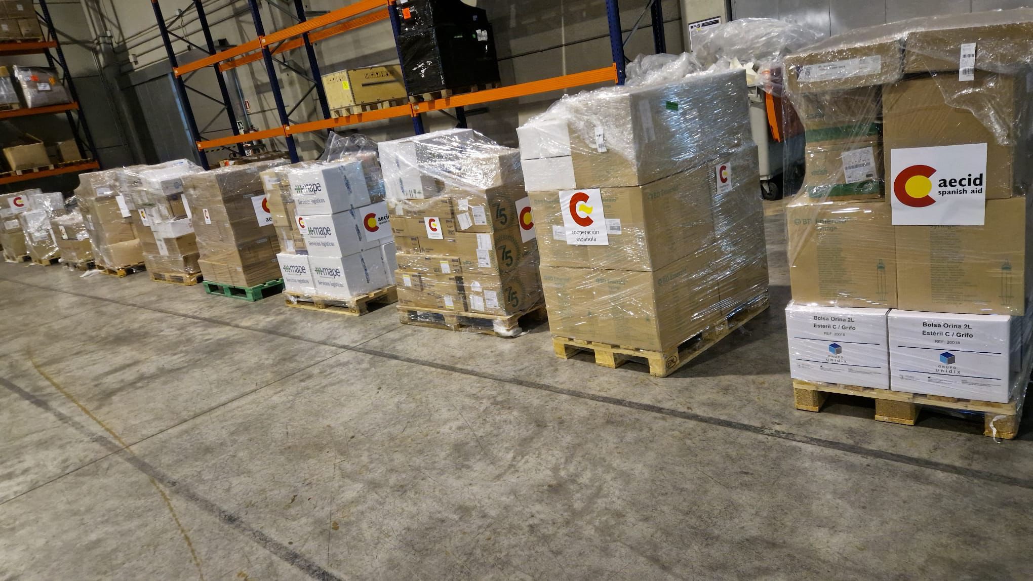 España envía 1,5 toneladas de medicinas y material médico al Líbano