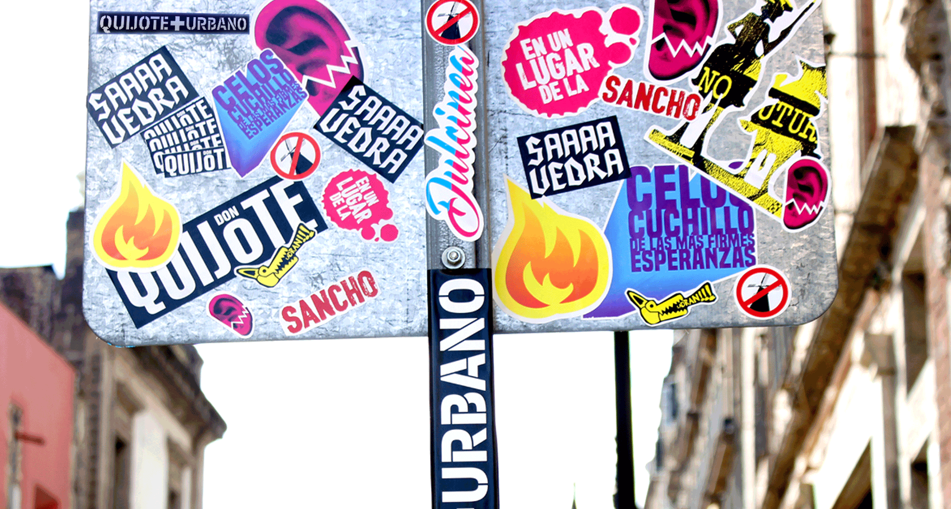 QuijoteUrbano gigantes contra muros