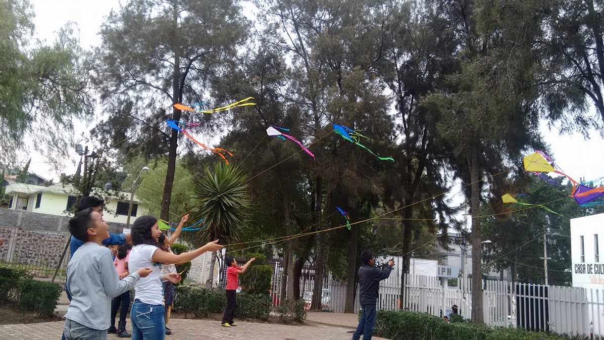 Voladores microbianos