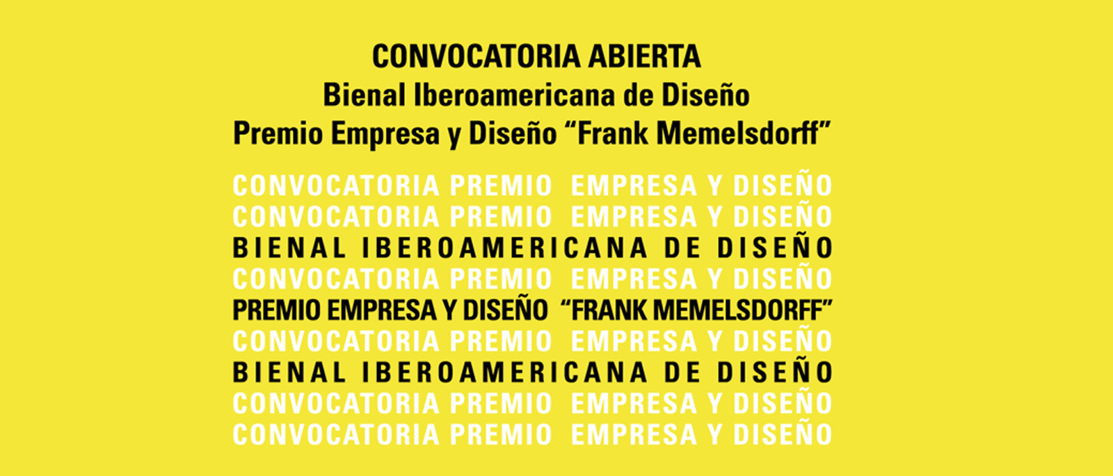 Premio Empresa y Diseo Frank Memelsdorf