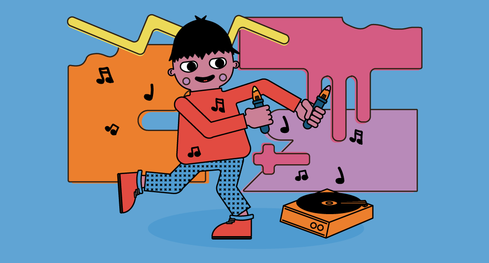 Pintando a todo ritmo