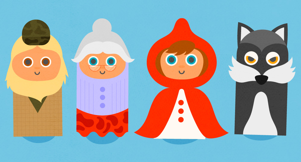 Y Caperucita Roja dnde fue