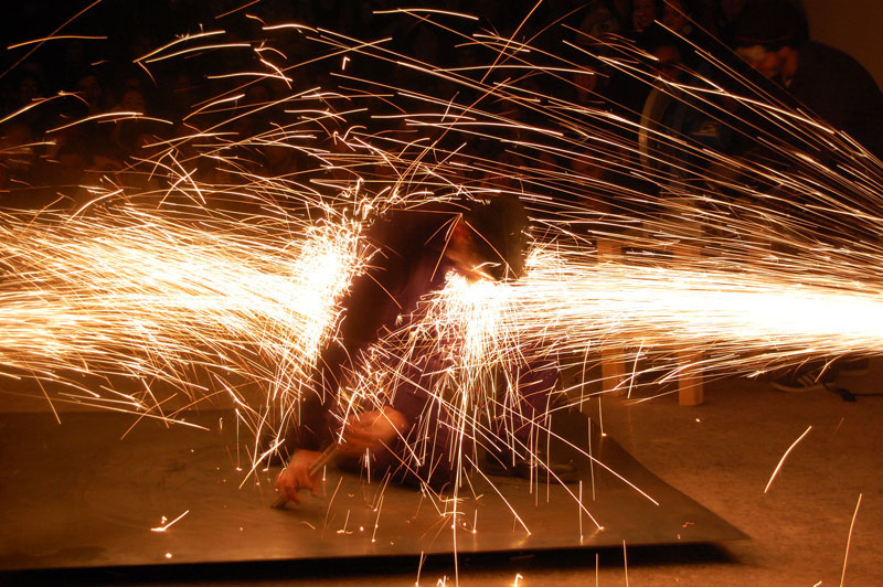 ASitio Fisicalidad vibracin y escucha02 Crculos concntricos de Enrique Jeik