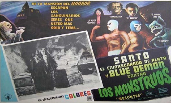 El Santo y Blue Demon vs Los Monstruos