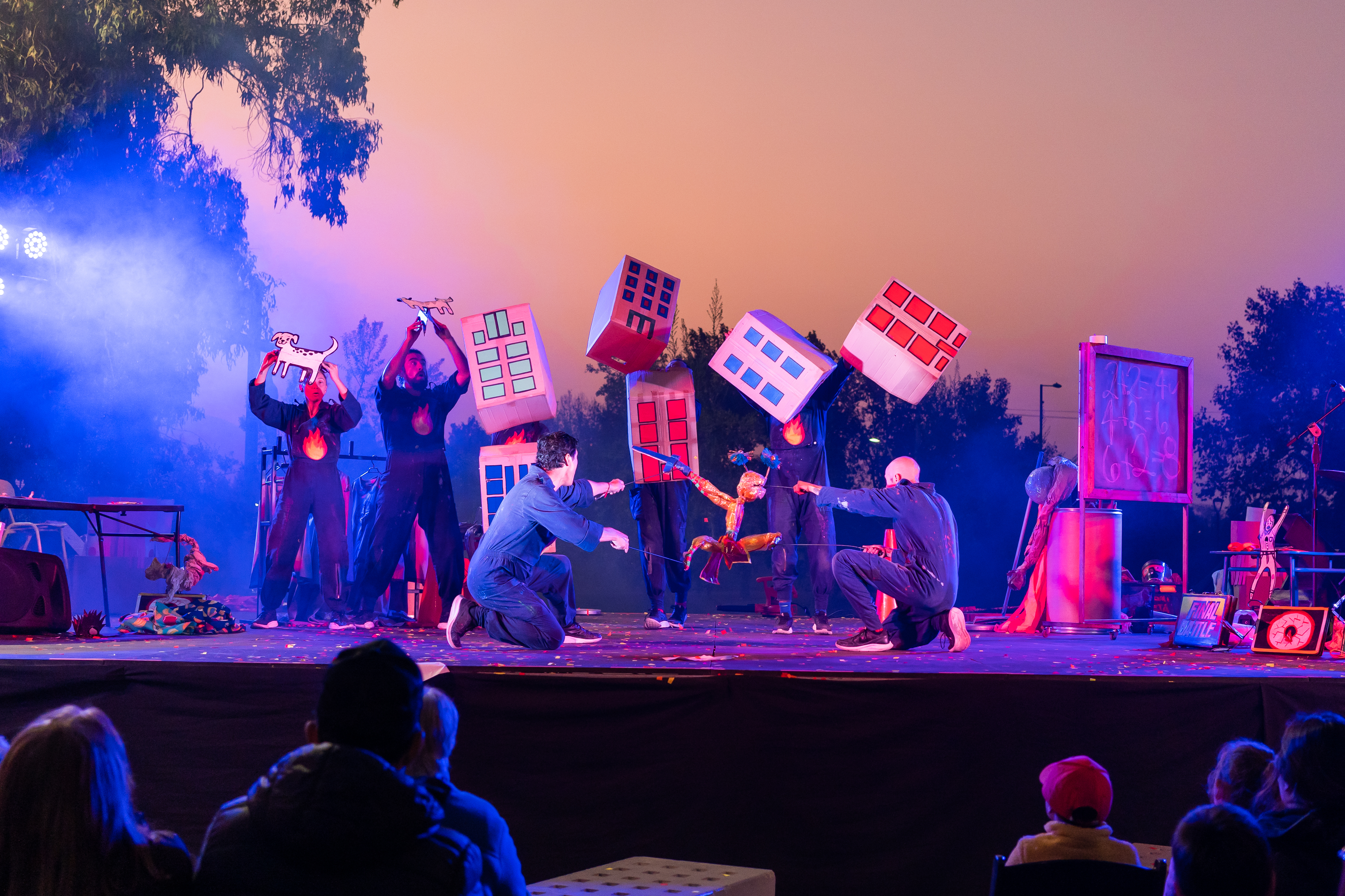 Mi fuego, delirios teatrales para niñxs