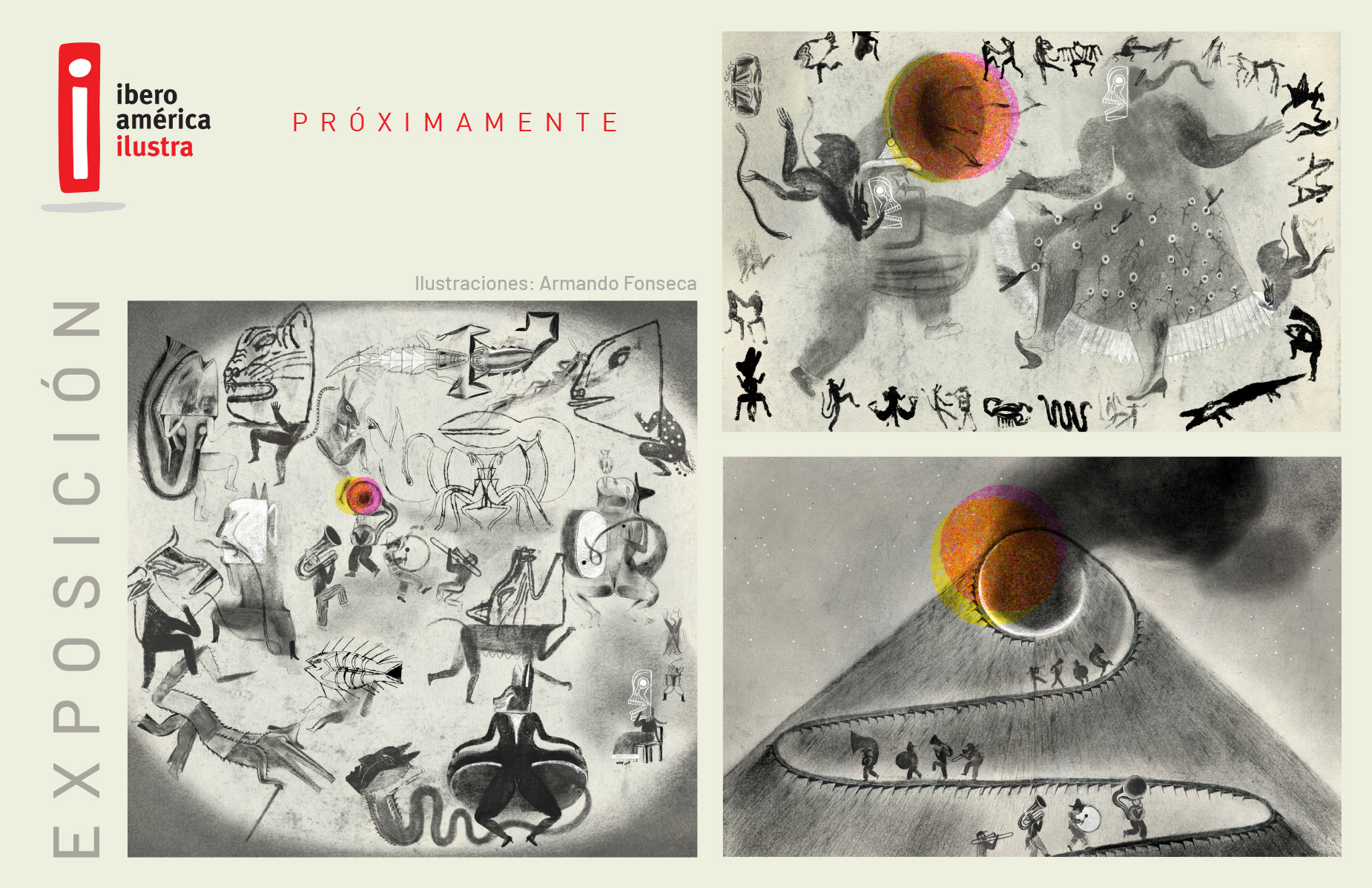 El CCEMx presenta la Exposición 16 Iberoamérica Ilustra, referente de la ilustración contemporánea