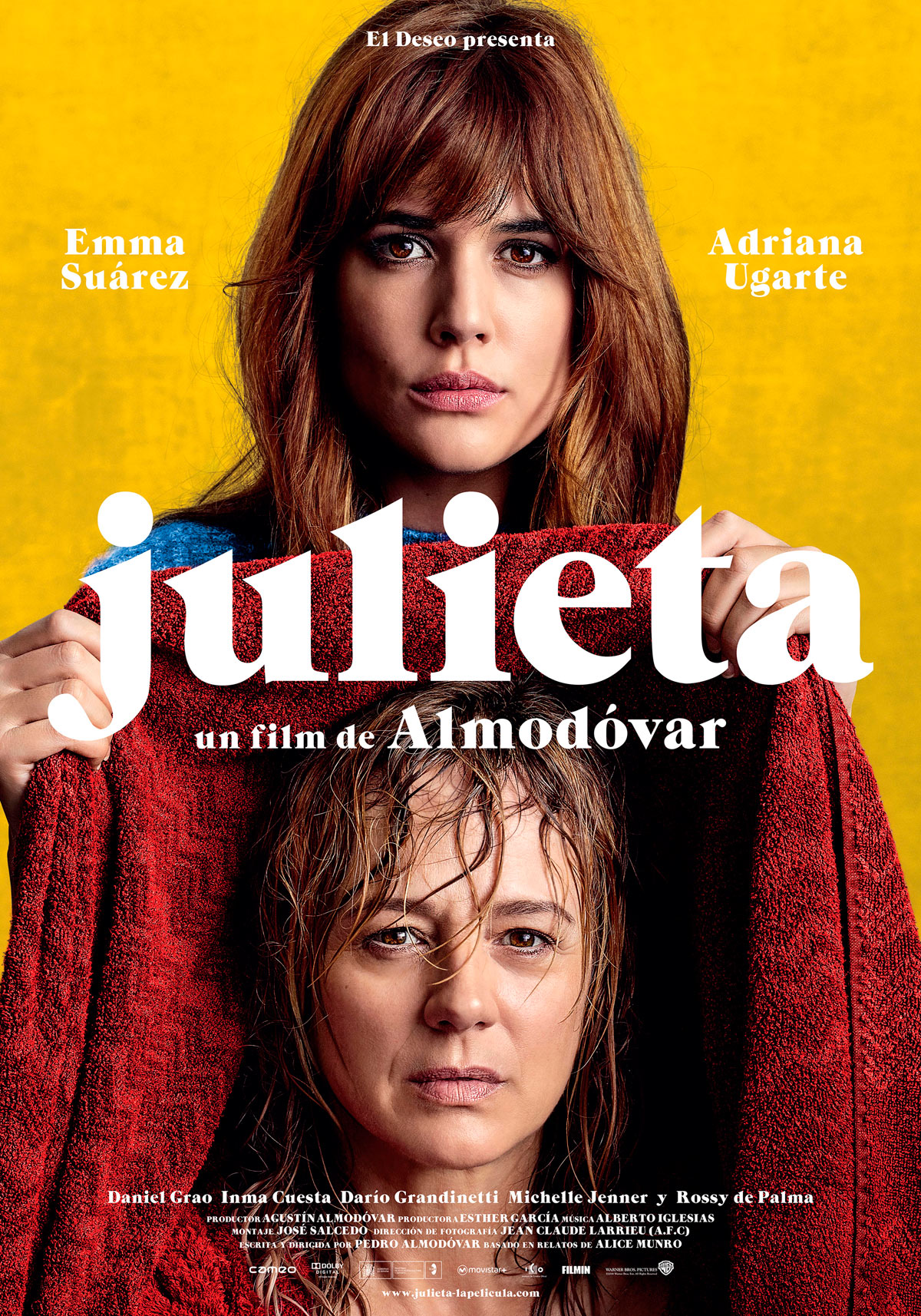 Estreno de Julieta la nueva pelcula de Almodvar