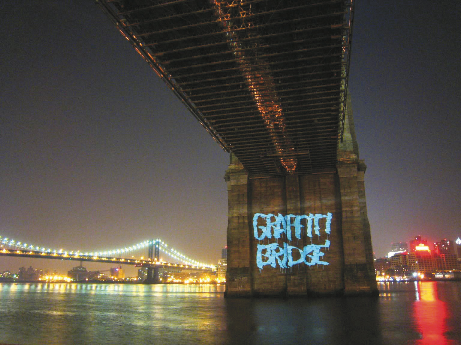 Grafiti con luz