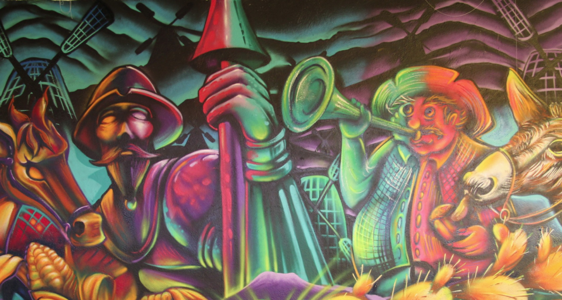 Quijote Urbano gigantes contra muros