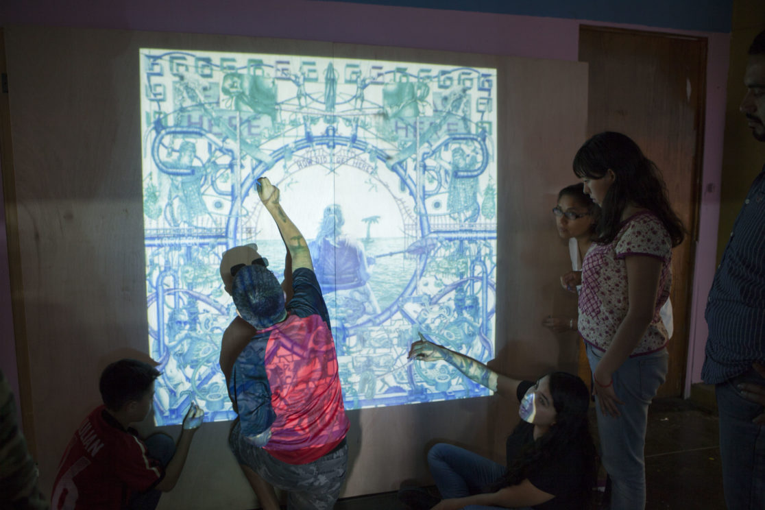 Murales interactivos