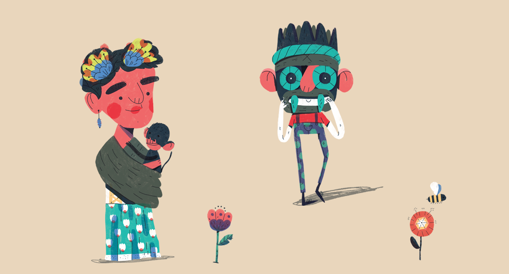 Ellas personajes de la historia
