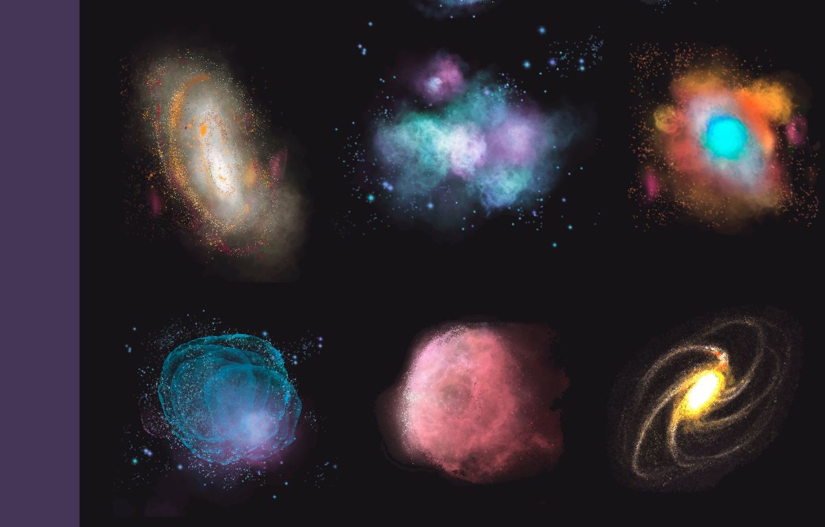 De colores y nebulosas